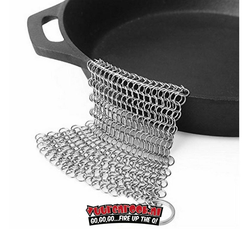 The Windmill Chain Mail Scrubber - wevelnit