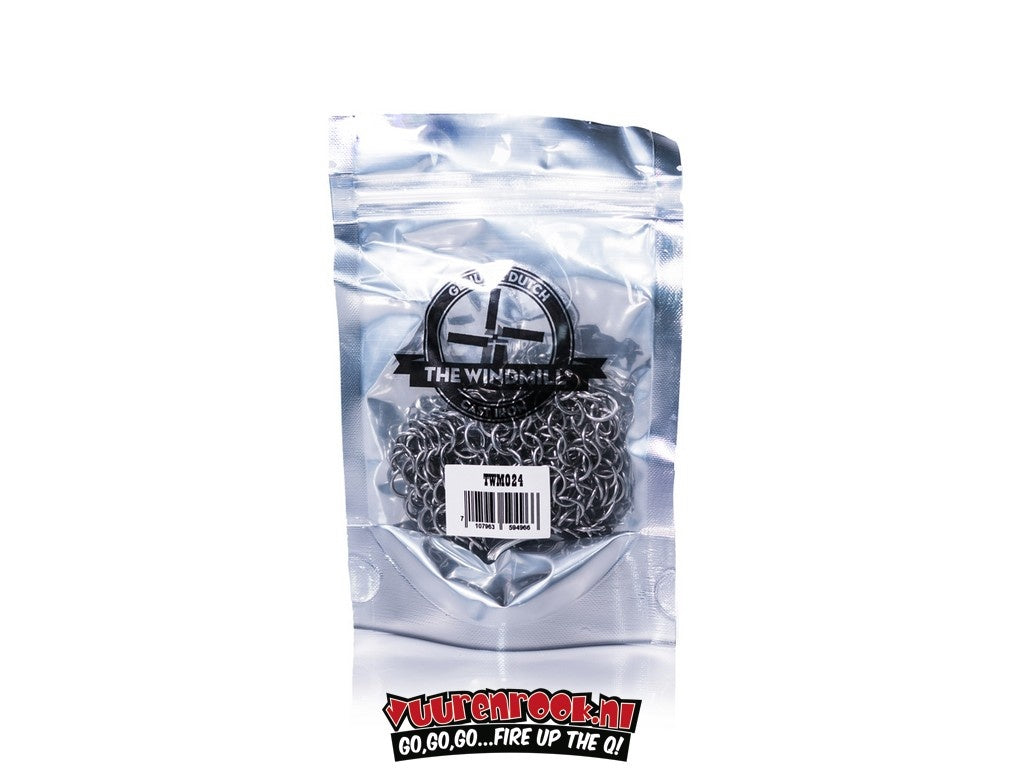 The Windmill Chain Mail Scrubber - wevelnit