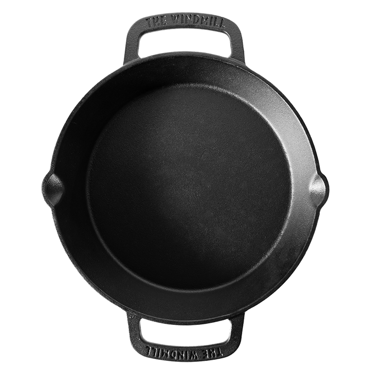 The Windmill Skillet Large met 2 Handvaten - wevelnit