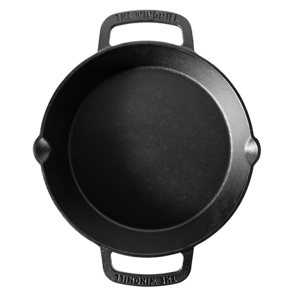 The Windmill Skillet Large met 2 Handvaten - wevelnit