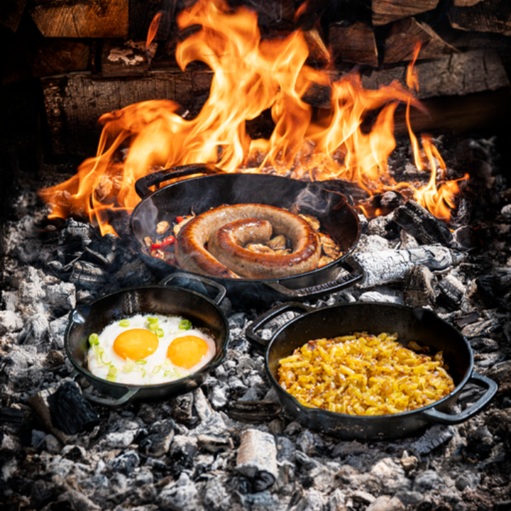 The Windmill Skillet Medium met 2 Handvaten - wevelnit
