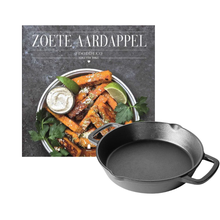 The Windmill Skillet Medium met 2 Handvaten - wevelnit