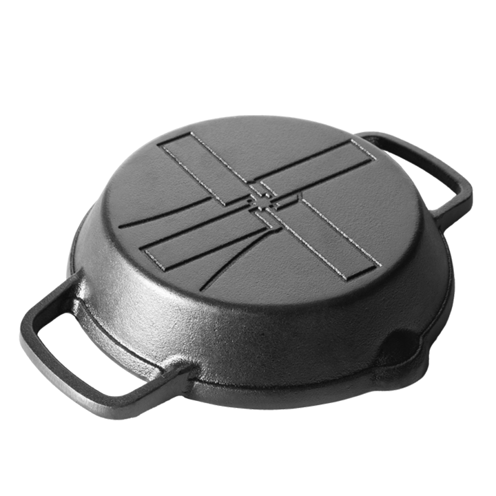 The Windmill Skillet Small met 2 Handvaten - wevelnit