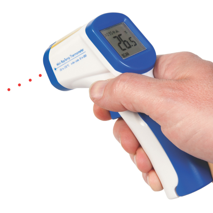 ETI Mini RayTemp Infrarood Thermometer - wevelnit