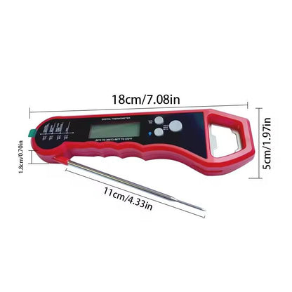 Digitale BBQ Vleesthermometer met Kroonkurkopener