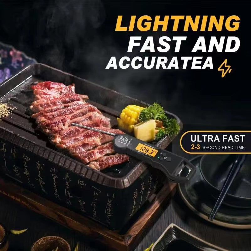 Digitale BBQ Vleesthermometer met Kroonkurkopener