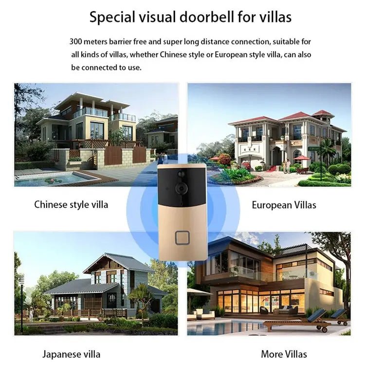 Home VS - M2 HD 720P Security Camera Smart WiFi Video Doorbell Intercom - wevelnit