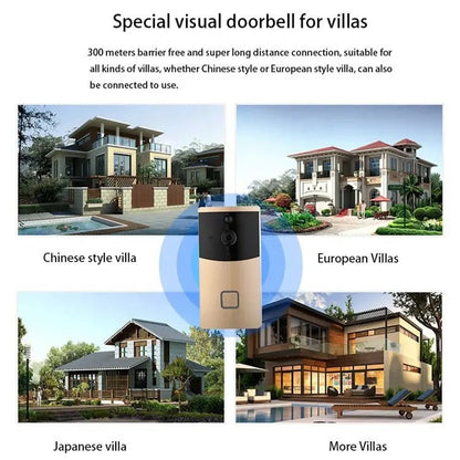Home VS - M2 HD 720P Security Camera Smart WiFi Video Doorbell Intercom - wevelnit