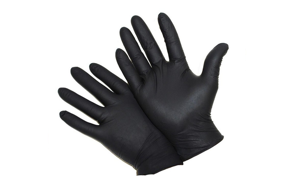 Vuur&Rook Nitril Handschoenen Xtra Strong Zwart 100 stuks Large - wevelnit