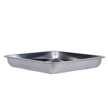 Vuur&Rook RVS Druippan 30 x 30 cm - wevelnit