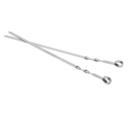 Vuur&Rook RVS Spiezen Xtra Long 6 stuks 50 cm - wevelnit