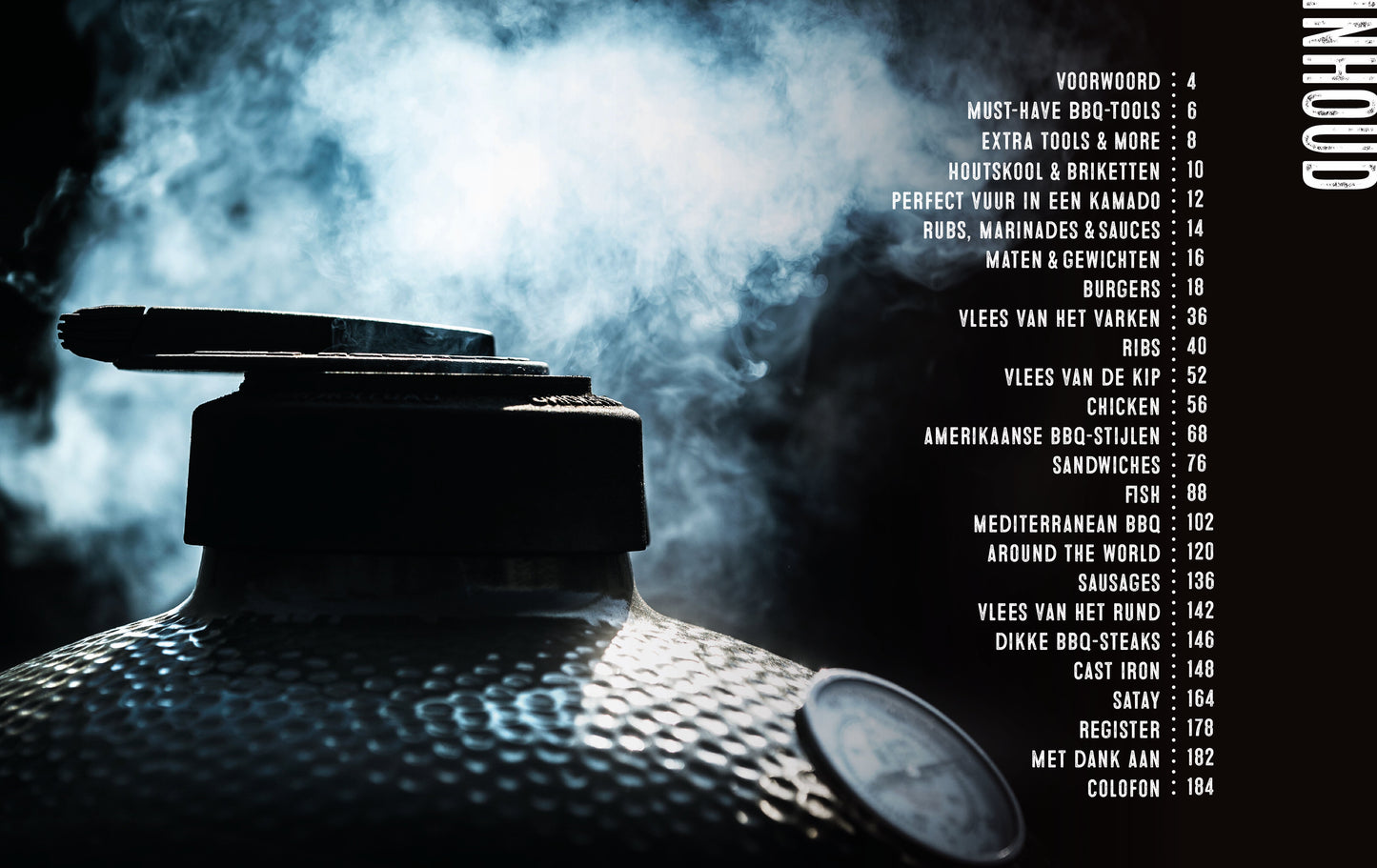 Vuur&Rook World’s Best BBQ Boek - wevelnit