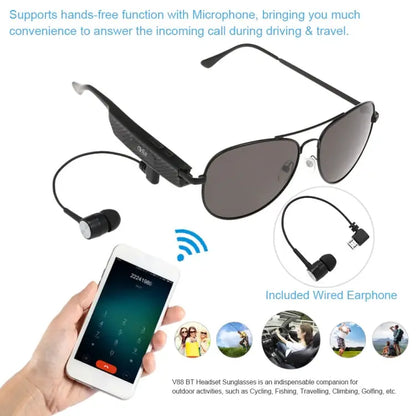 Y88 Audio Sunglasses – Polarised, Music and Calls