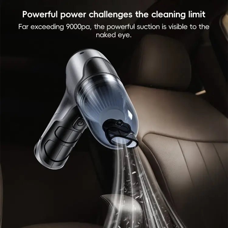 Yesido VC08 Dual - Purpose Car Vacuum Cleaner – Blowing & Suction (Black) - wevelnit