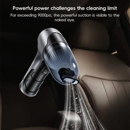Yesido VC08 Dual - Purpose Car Vacuum Cleaner – Blowing & Suction (Black) - wevelnit