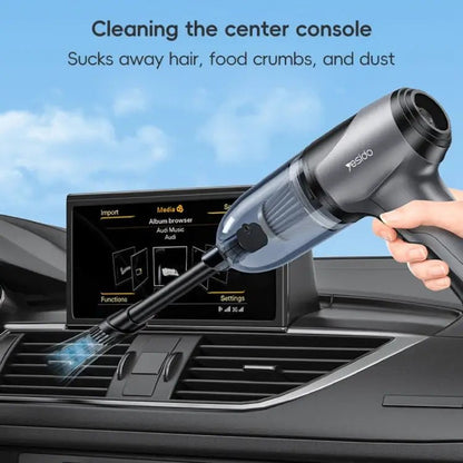 Yesido VC08 Dual - Purpose Car Vacuum Cleaner – Blowing & Suction (Black) - wevelnit