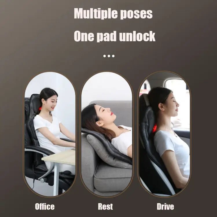 Cervical Spine Neck Waist Car Home Heating Whole Body Multifunctional Massager - wevelnit